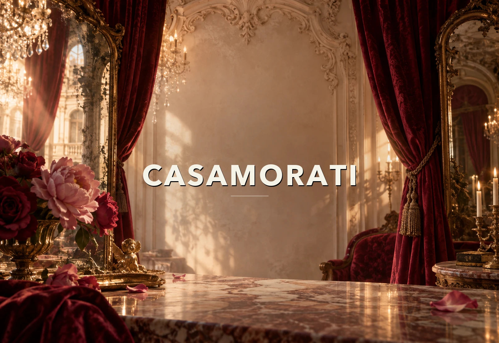Casamorati. Abstrakte Markenkarte ohne Flakon.